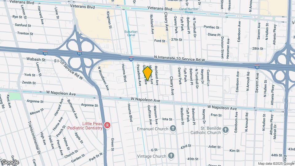 2301 Giuffrias Ave Mapa y Detalles de la Ubicación