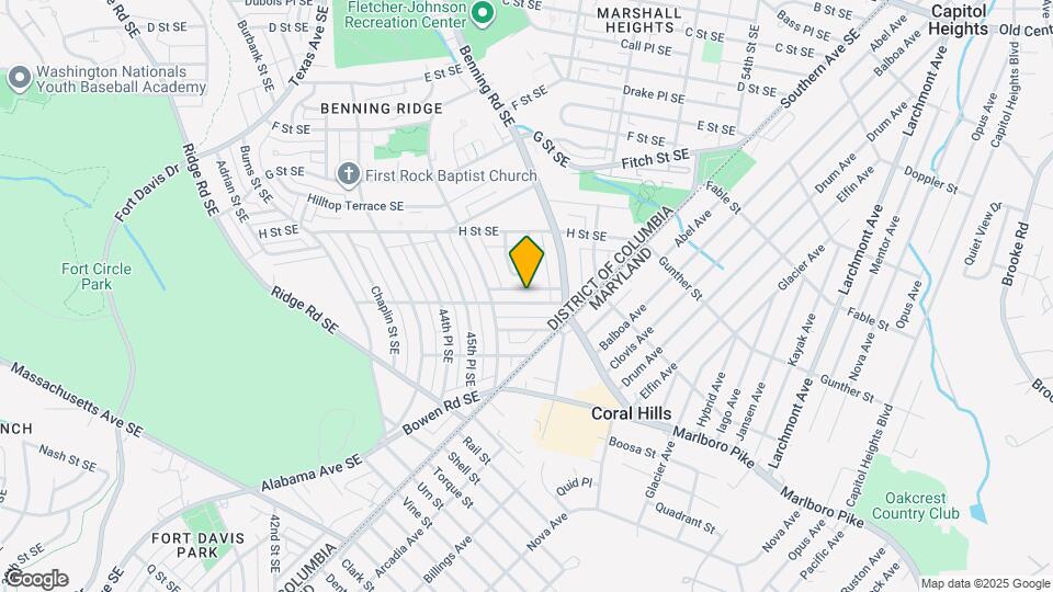 4632 Hillside Rd SE Map and Location Details