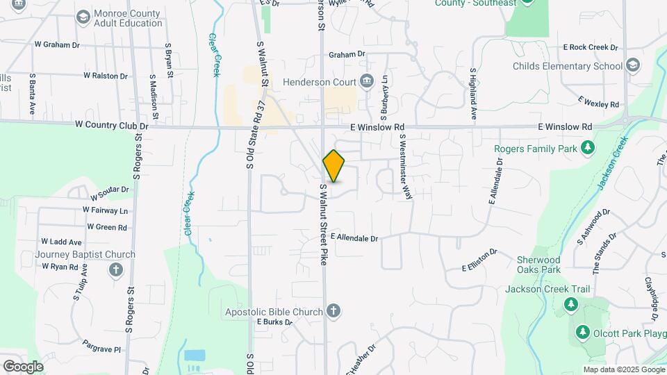 892 E Sherwood Hills Dr Map and Location Details