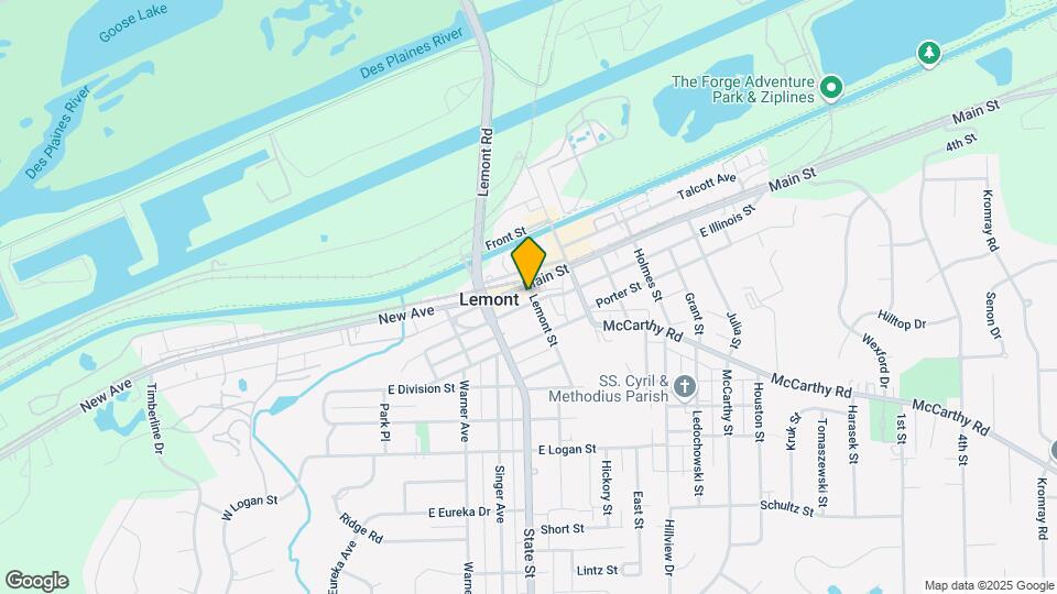 307 Lemont St Map and Location Details