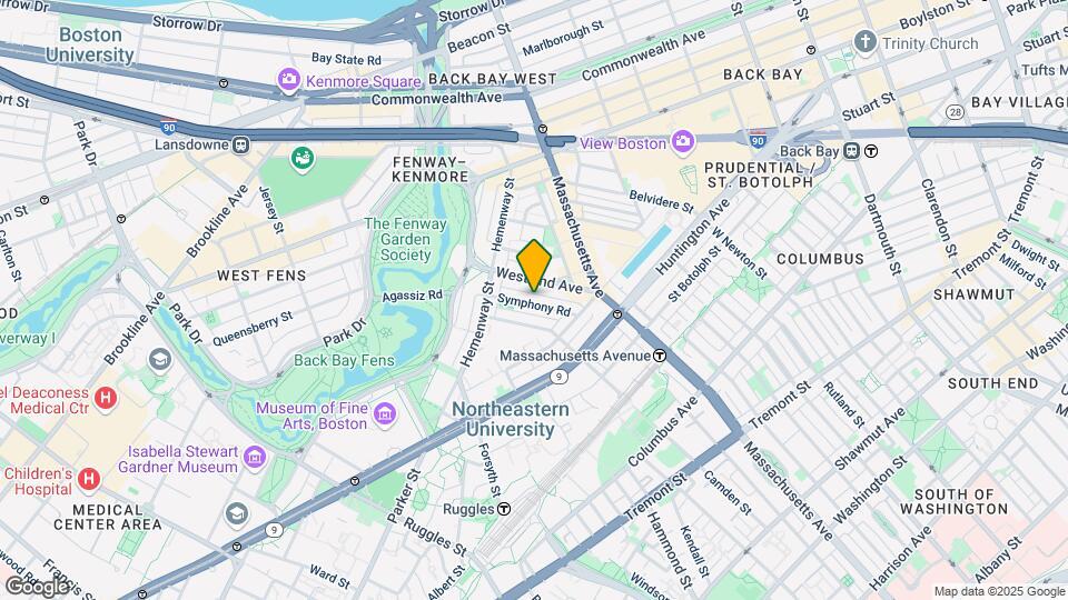 41 Symphony Rd, Unit 6 Map and Location Details