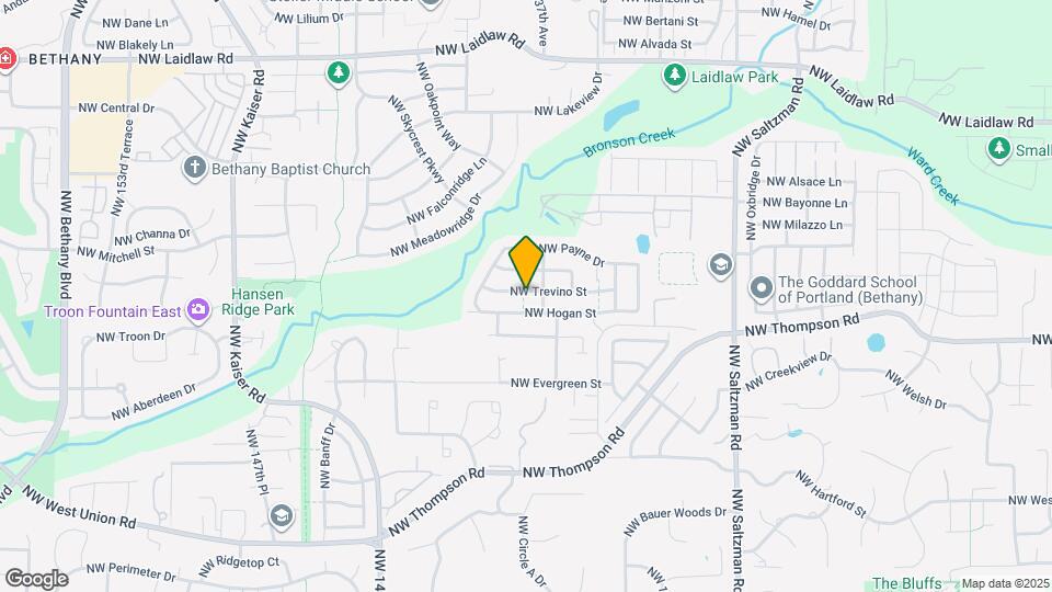 13796 NW Trevino St Map and Location Details