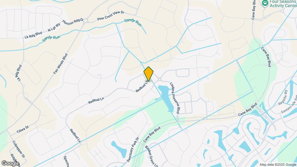 614 Redbud Ln Map and Location Details