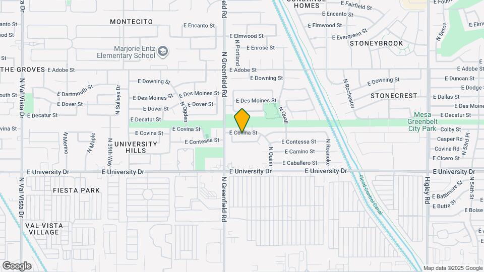 4437 E Covina St Map and Location Details