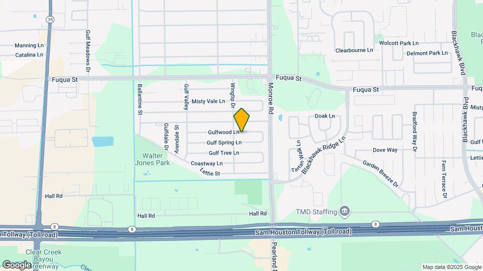 8410 Gulfwood Ln Map and Location Details