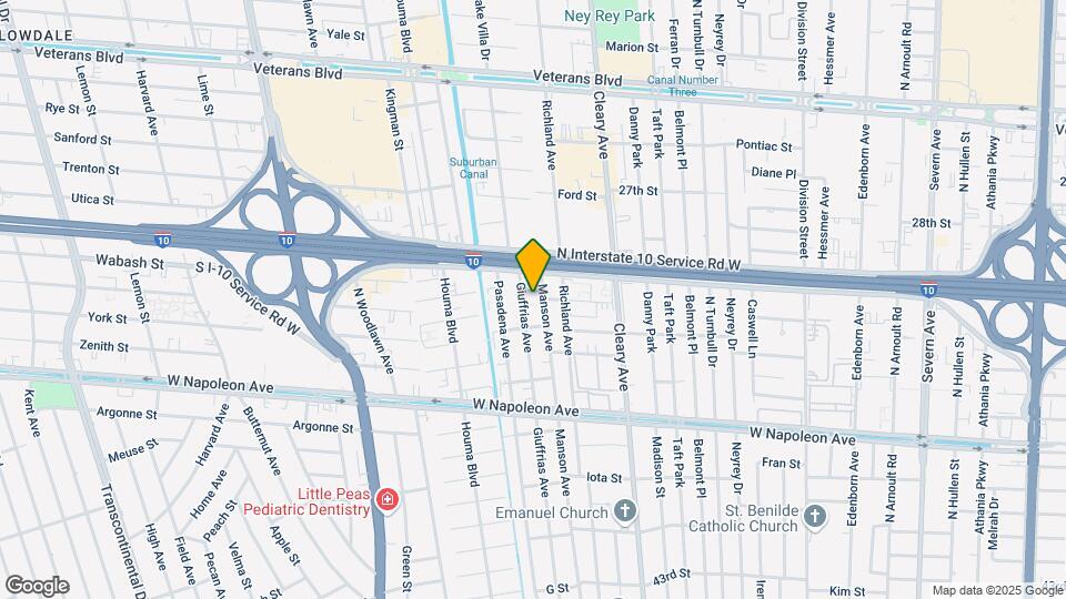 2509 Giuffrias Ave Map and Location Details
