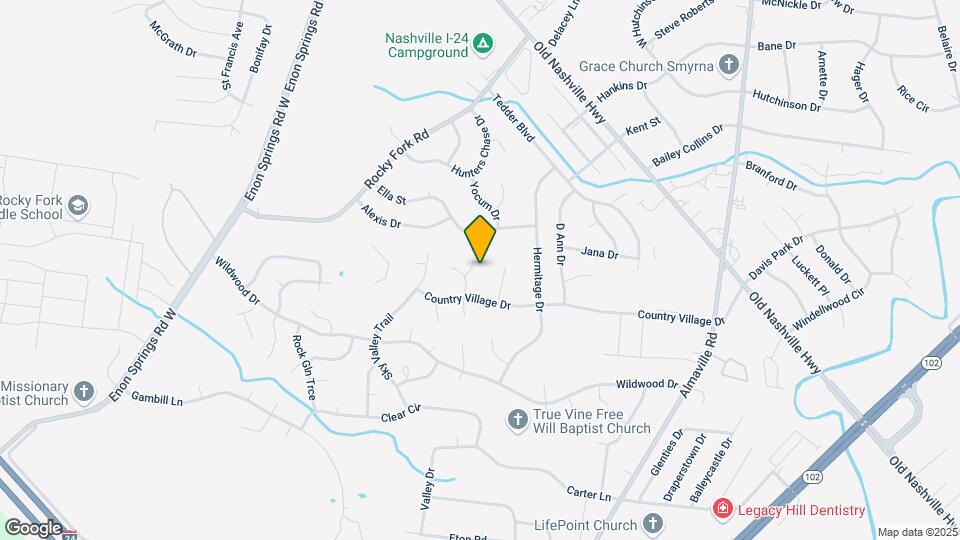 805 Poplartree Ct Map and Location Details