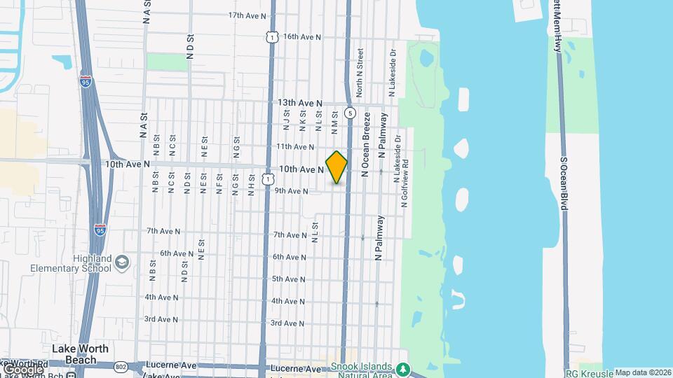 414 9th Ave N Map and Location Details