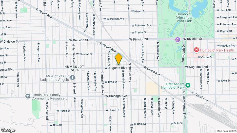 3456 W Augusta Blvd Map and Location Details