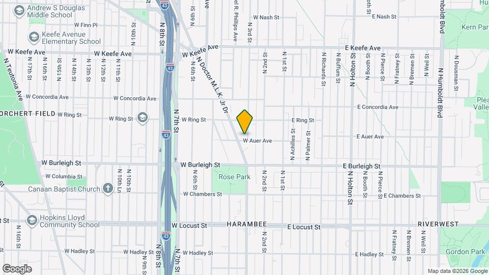 3205 N 3rd St Map and Location Details