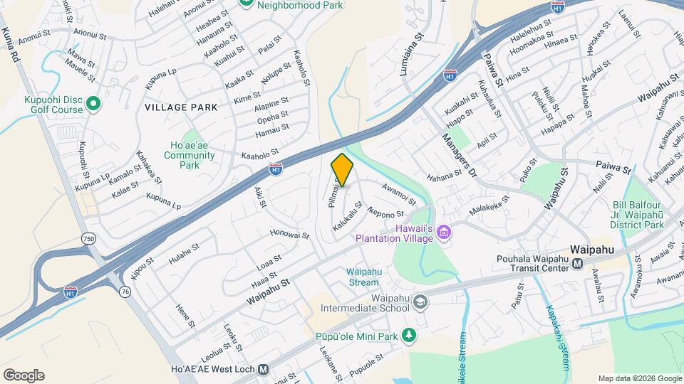 94-450-450 Awamoi St Map and Location Details