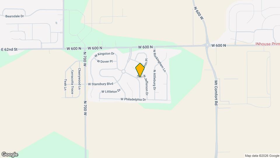 5753 N Jamestown Dr Mapa y Detalles de la Ubicación