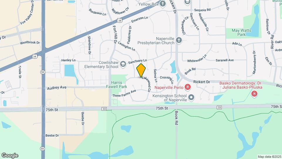 1120 Lakewood Cir Map and Location Details