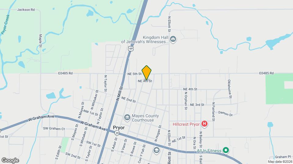 304 NE 4th St Map and Location Details