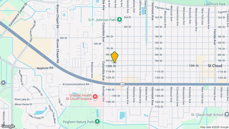 918 Louisiana Ave Map and Location Details