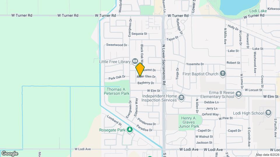 2648 Alder Glen Dr Map and Location Details