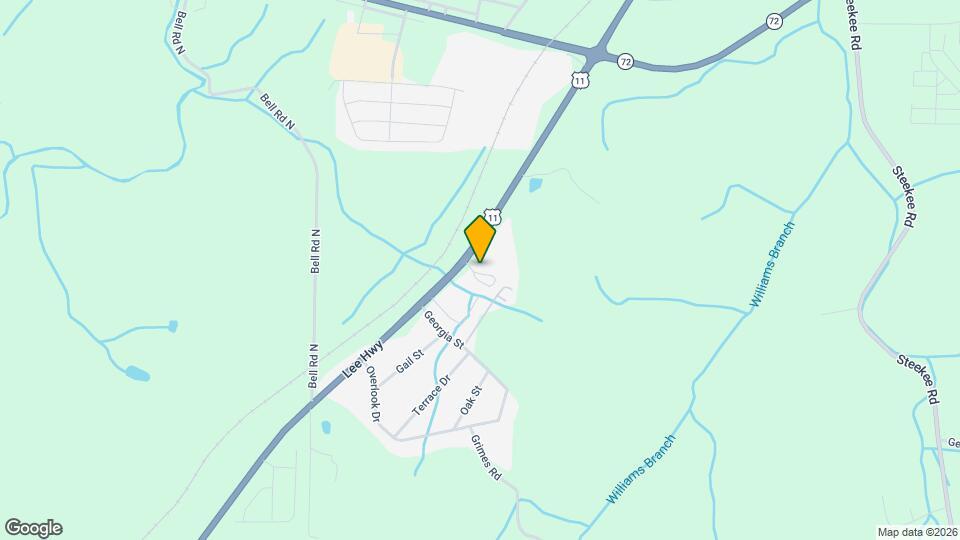 1000 Willington Manor Mapa y Detalles de la Ubicación