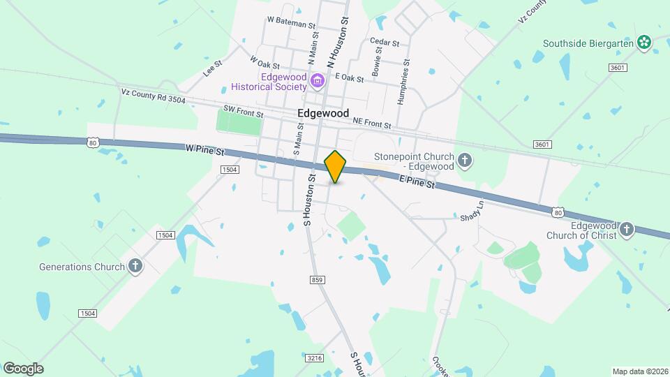 307 S Crockett St Map and Location Details