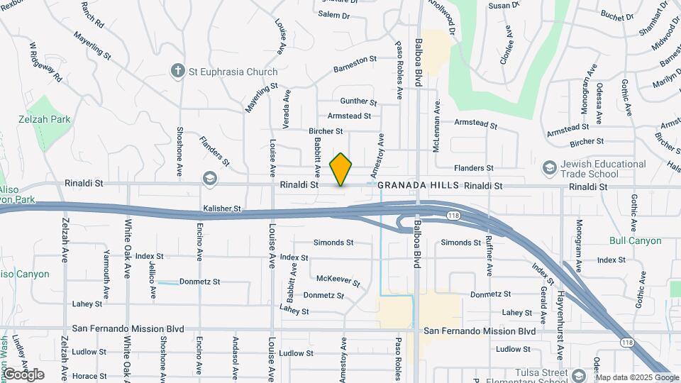 17154 Rinaldi St Map and Location Details