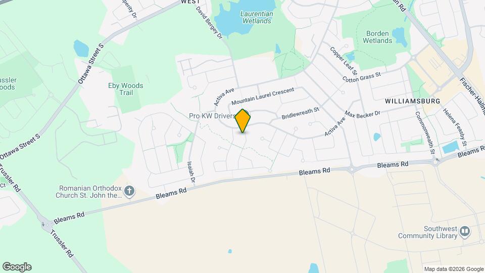 211 Snowdrop Crescent Map and Location Details