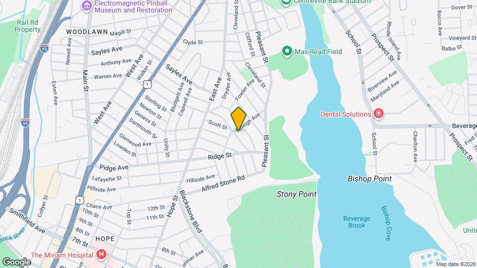 99 Oak Hill Ave Map and Location Details