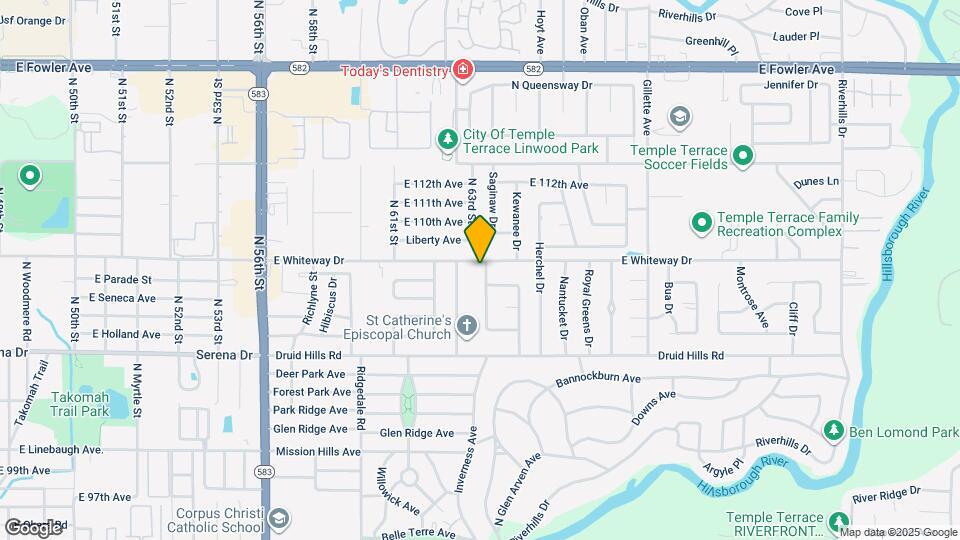 528 Crestover Dr Map and Location Details