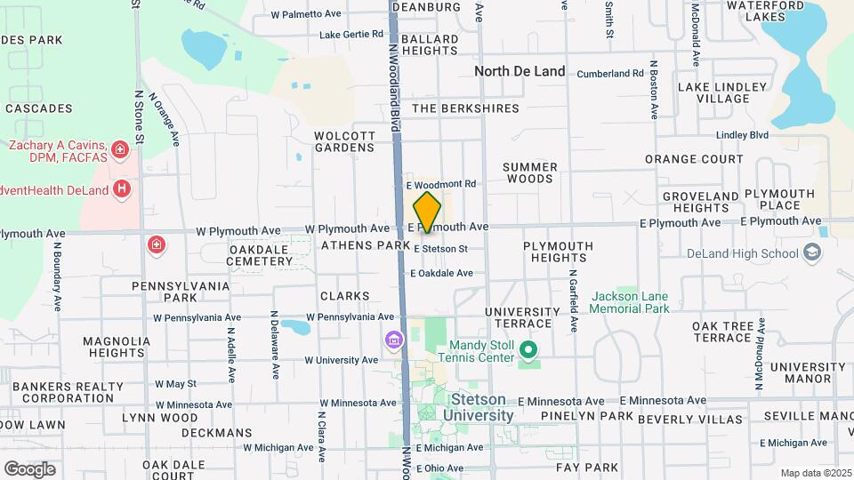 830 N Alabama Ave Map and Location Details