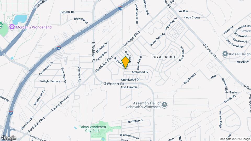 5801 Archwood Dr Map and Location Details