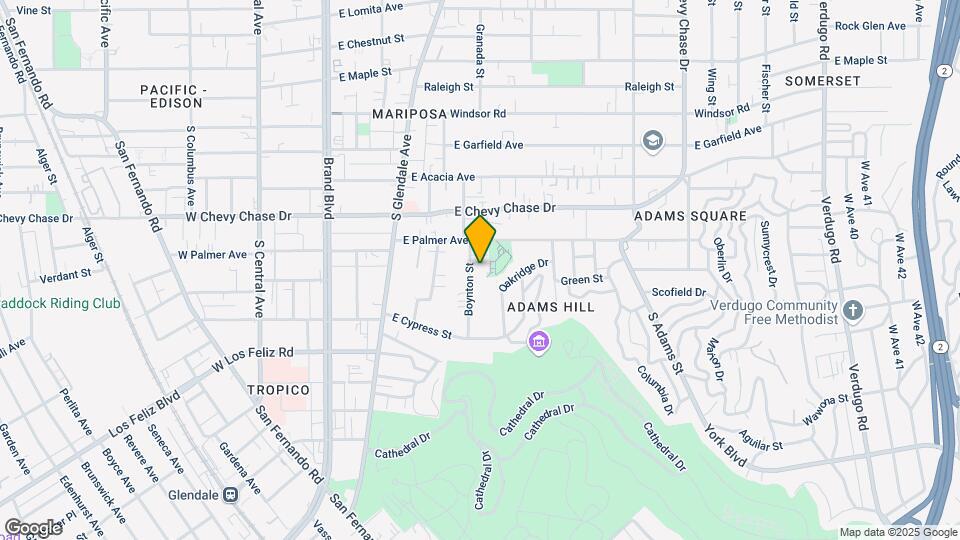 1226 Boynton St Mapa y Detalles de la Ubicación