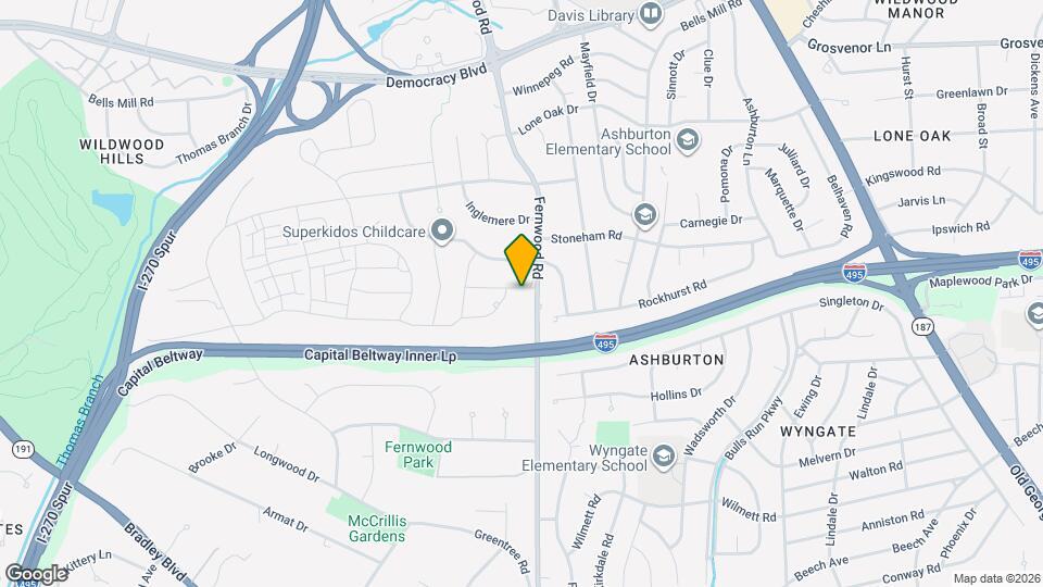 6602 Tusculum Rd Map and Location Details