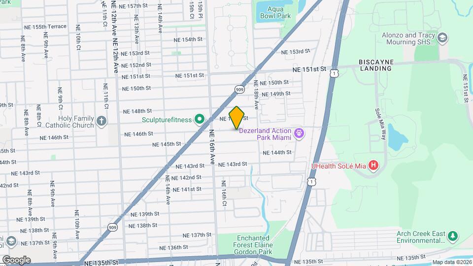 1700 NE 146th St Mapa y Detalles de la Ubicación