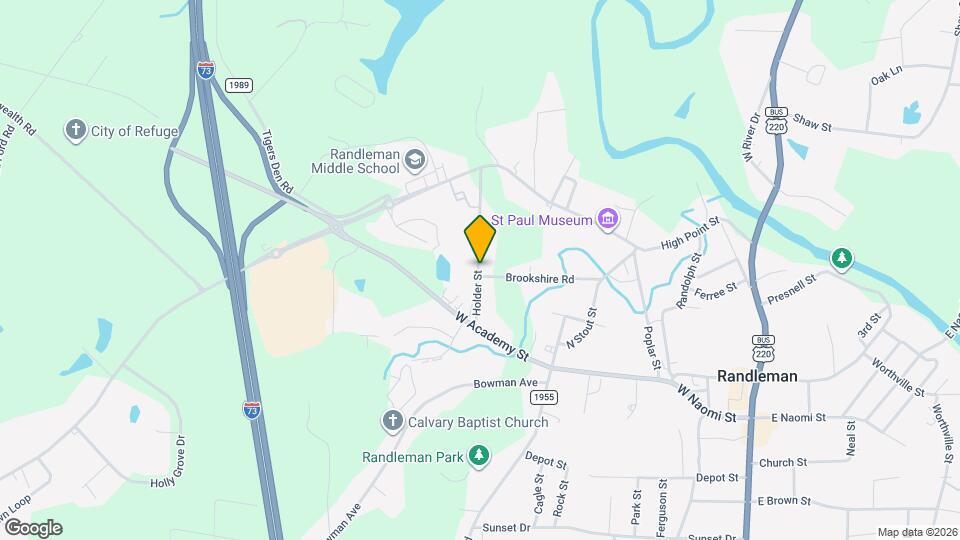 202 Holder St Map and Location Details