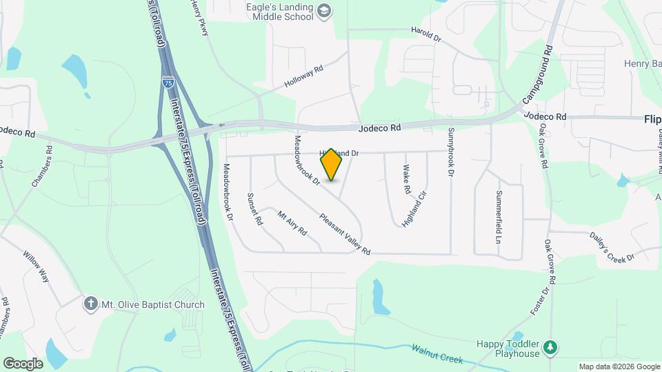 540 Meadowbrook Dr Map and Location Details