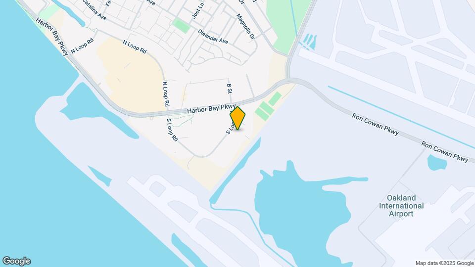 Furnished Studio-Oakland - Alameda Airport Map and Location Details