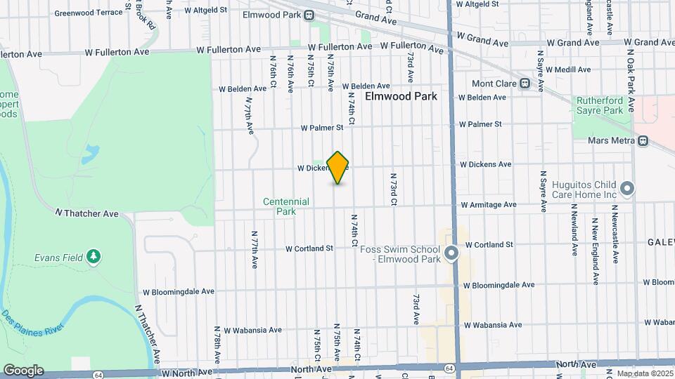 2025 N 75th Ave Map and Location Details
