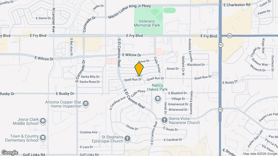 2865 Quail Run Dr Map and Location Details