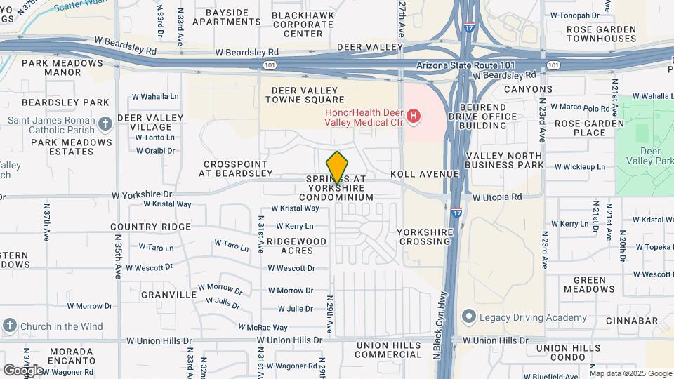 2929 W Yorkshire Dr-Unit -1022 Map and Location Details
