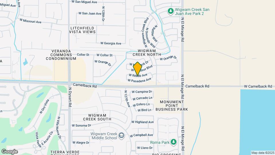 12601 W Reade Ave Map and Location Details