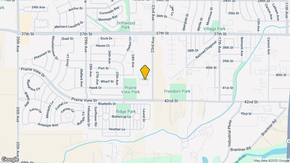 Mission Village of Evans Map and Location Details