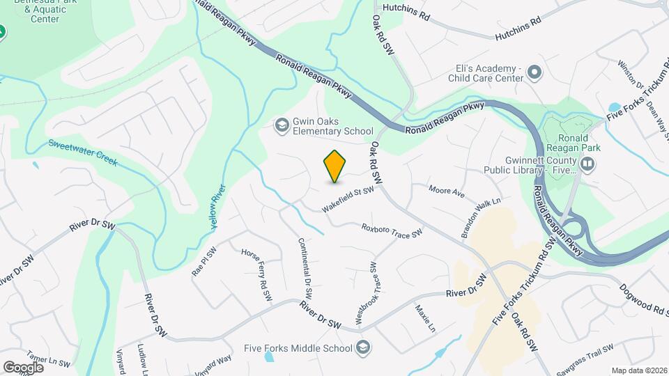 3160 Garmon Oak Trail Map and Location Details