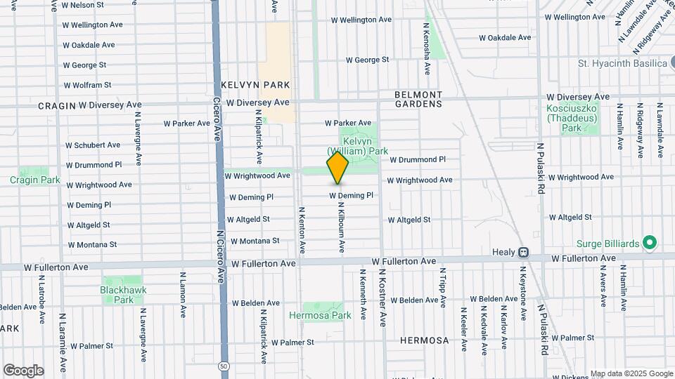 4500 W Deming Pl Map and Location Details