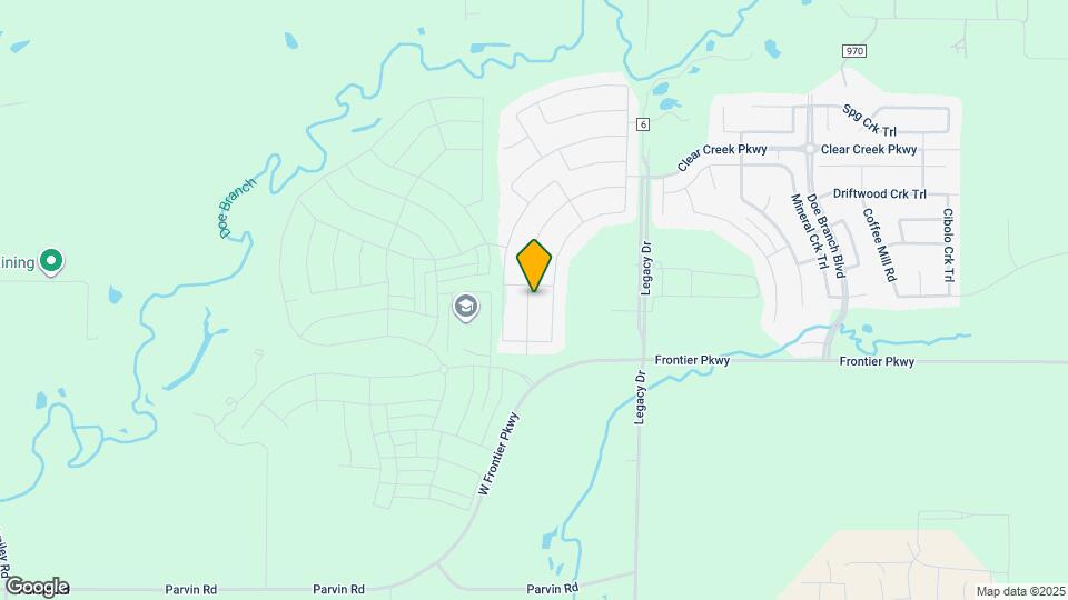 3710 Keechi Creek Dr Map and Location Details
