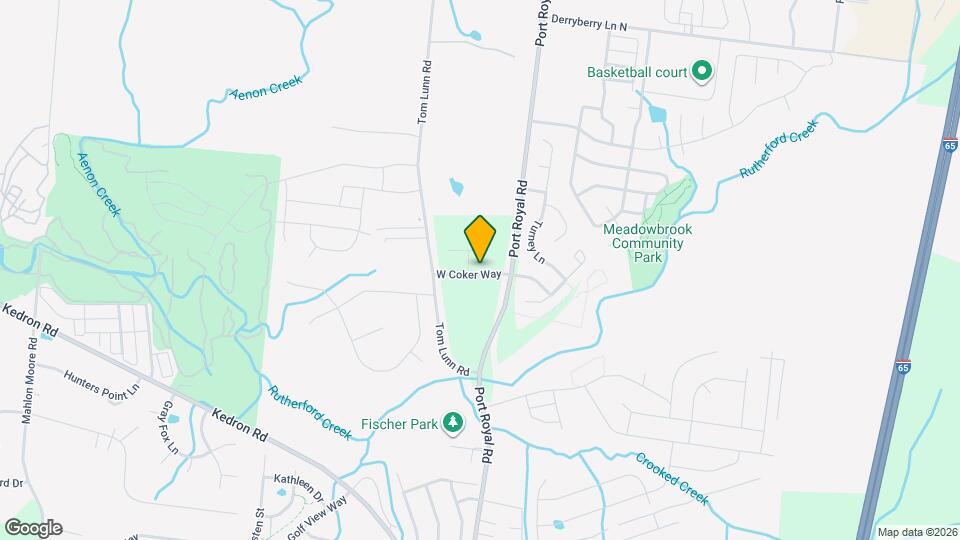 718 W Coker Way Map and Location Details