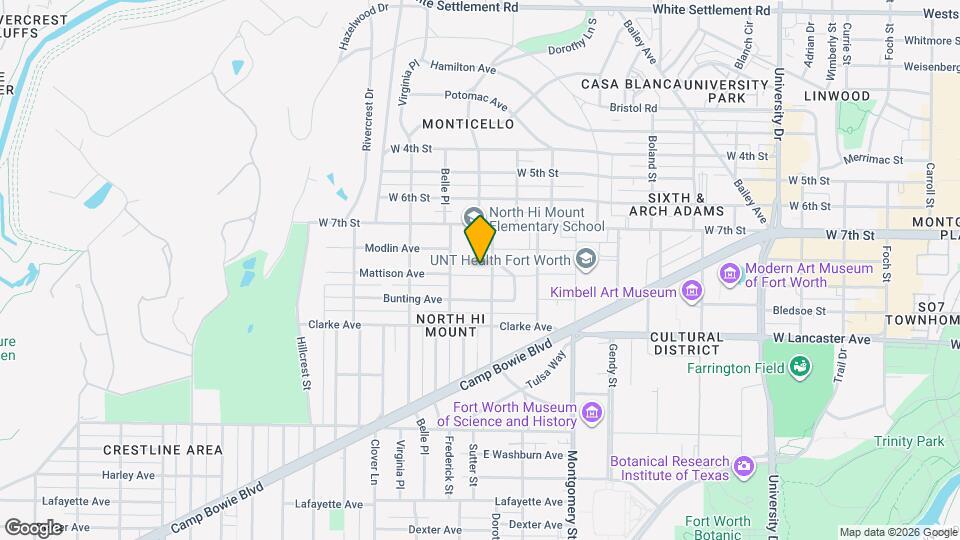 3804 Mattison Ave Map and Location Details