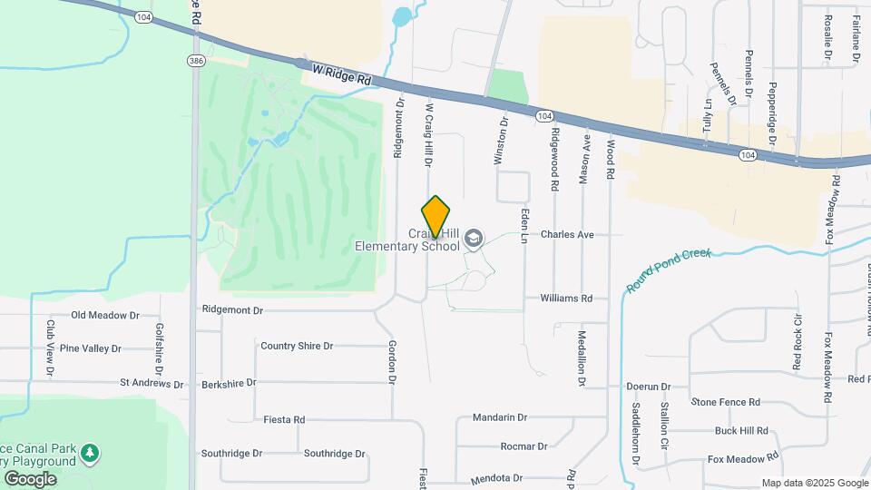 254 W Craig Hill Dr Map and Location Details