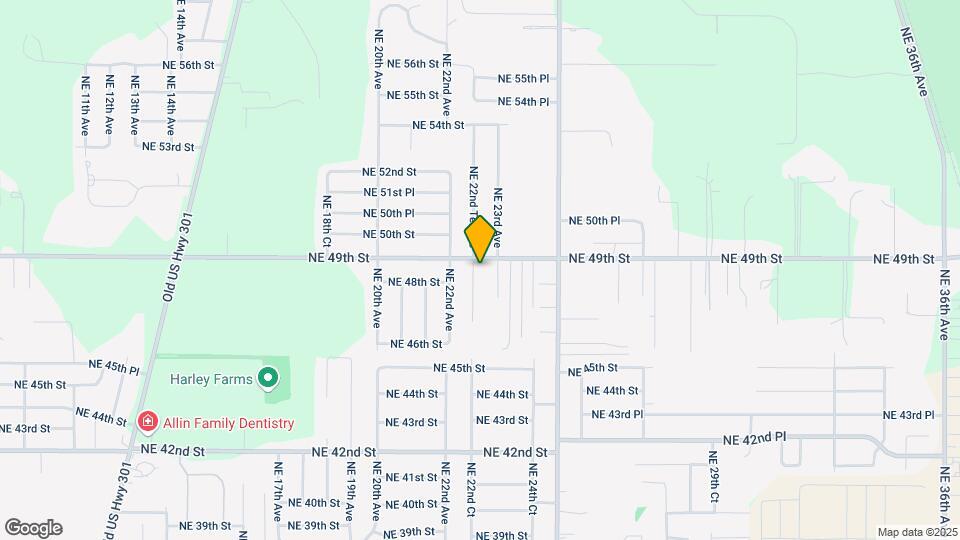 2300 NE 49th St Map and Location Details