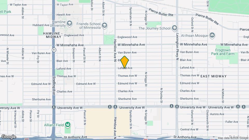 1306 Lafond Ave Map and Location Details