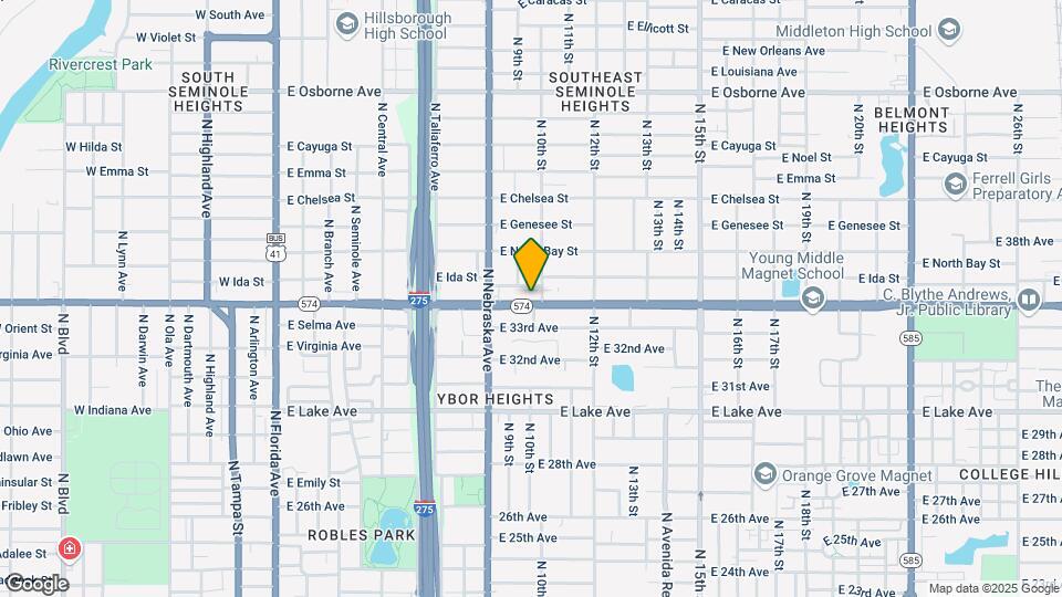 920 E Dr Martin Luther King Jr Blvd Map and Location Details