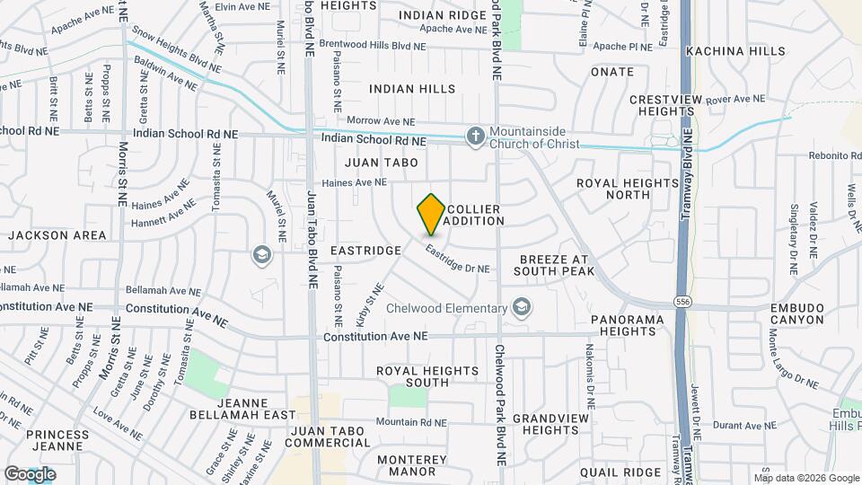 12209 Eastridge Dr NE Map and Location Details