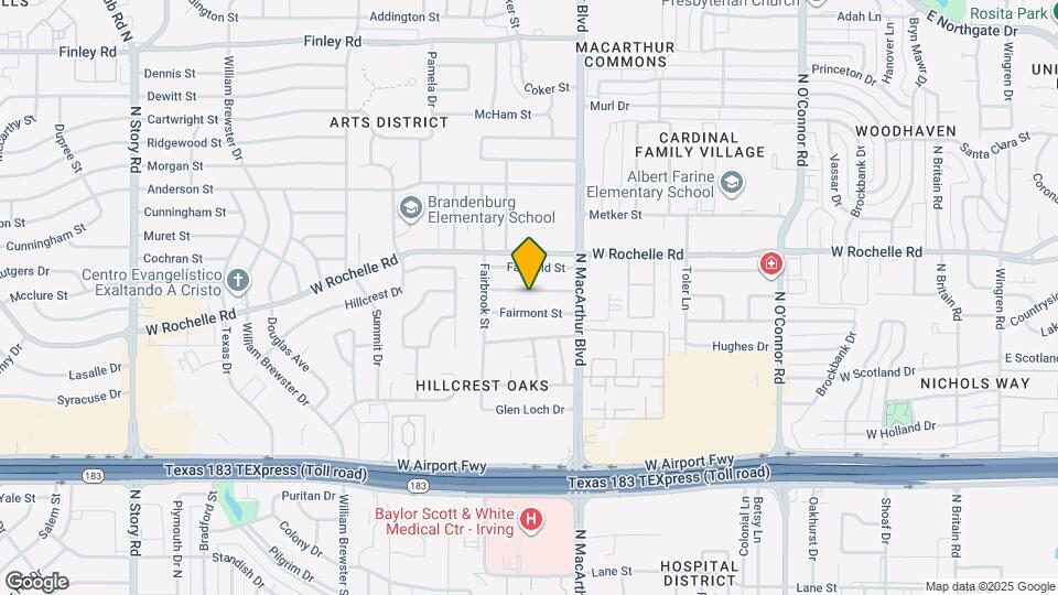 1202 Fairdale St Map and Location Details